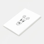 Paardenbord Post-it® Notes (Schuin)