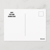 Paardenbriefkaart Briefkaart (Achterkant)