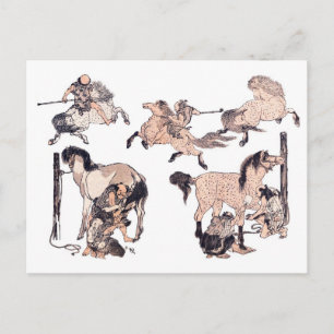 PaardenBruin Briefkaart