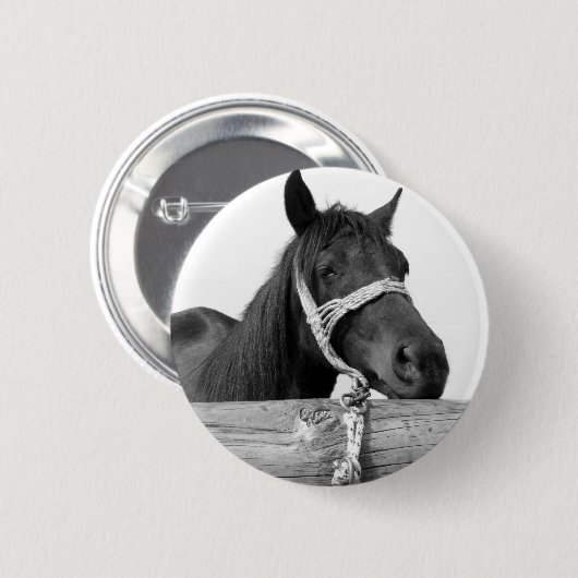 PaardenButton Ronde Button 5,7 Cm (Voorkant /achterkant)