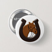 PaardenButton Ronde Button 5,7 Cm (Voorkant /achterkant)