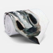 Paardencaballo Art Waterverf Stropdas (Opgerold)