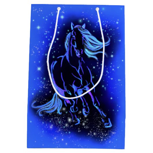 Paardencadeau Medium Cadeauzakje (Achterkant)