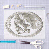 Paardencamee Tissuepapier (Craft)