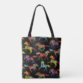 Paardencanvas Canvas tas (Achterkant)
