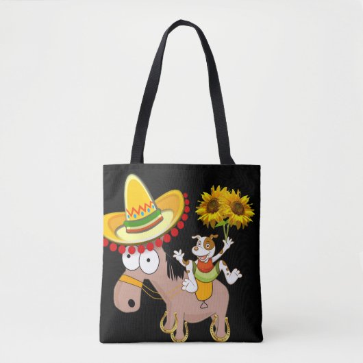 PaardenCanvas tas (Voorkant)