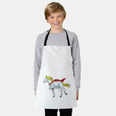 Paardencape Schort (Gedragen)