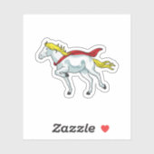 Paardencape Sticker (Vel)