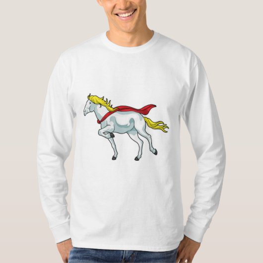 Paardencape T-shirt (Voorkant)