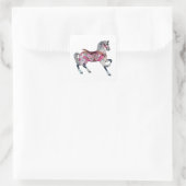 Paardencarrousel Sticker (Tas)
