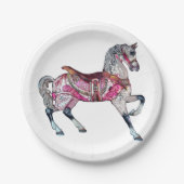 Paardencarrouselpapier Bord (Voorkant)