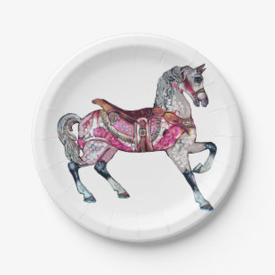 Paardencarrouselpapier Bord