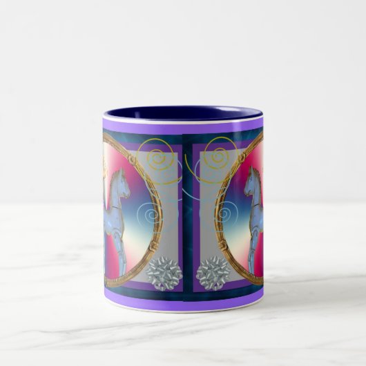 Paardendanser Tweekleurige Koffiemok (Center)