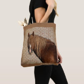 Paardendeken Canvas tas (Dichtbij)