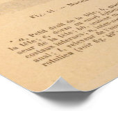 Paardendiepe spieren Anatomie Franse  afdruk Poster (Hoek)