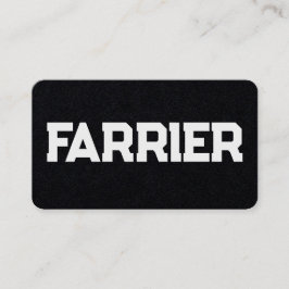 paardendrager visitekaartje