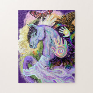 Paardendromen Legpuzzel