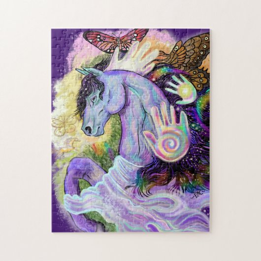 Paardendromen Legpuzzel (Verticaal)
