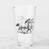 Paardenelegantie Glas (Voorkant)