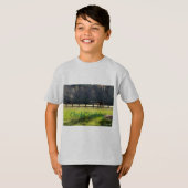 Paardenfans, vrolijke verjaardag, T-shirt (Voorkant volledig)