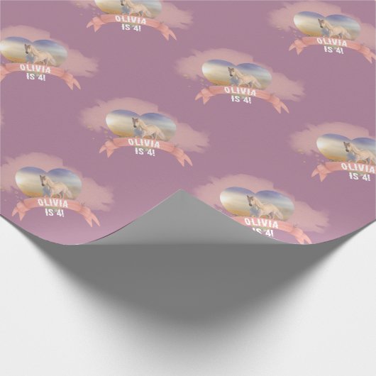 Paardenfeest Cadeaupapier (Hoek)