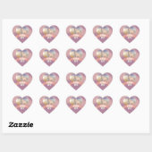 Paardenfeest Hart Sticker (Vel)