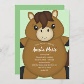 Paardenfeest Kaart (Voorkant / Achterkant)