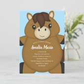 Paardenfeest Kaart (Staand voorkant)