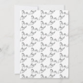 Paardenfeest op waterverf kaart (Achterkant)