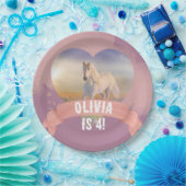 Paardenfeest Papieren Bordje (Feest)