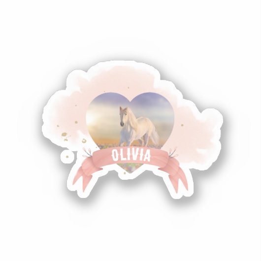 Paardenfeest Sticker (Voorkant)