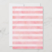 Paardenfeest uitnodigingen voor meisje (Achterkant)