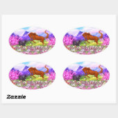 Paardenfenomenen Lente Sticker (Vel)