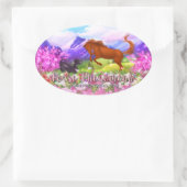 Paardenfenomenen Lente Sticker (Tas)