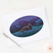 Paardenfenomenen Nachtelijke Sticker (Envelop)