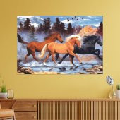 Paardenfluistering Canvas Afdruk (Insitu (Woonkamer))