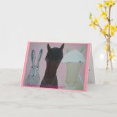 Paardenfluisteringen. Hare Straighteners. Verjaard Kaart (Gele Bloem)