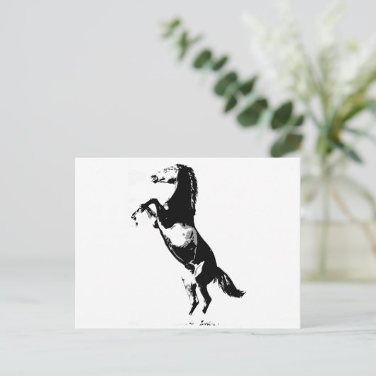 Paardenfok Briefkaart (Staand voorkant)