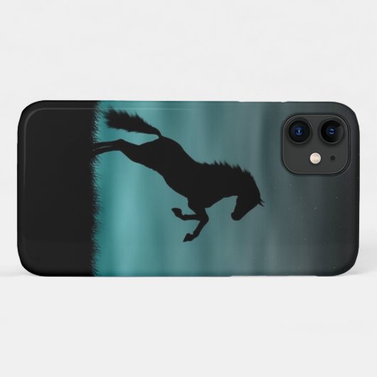 Paardenfokkerij gallop-hengst Case-Mate iPhone case (Achterkant (horizontaal))