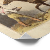  paardenfoto 1873 Thormanby Poster (Hoek)