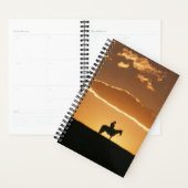 Paardenfoto Paardenborst Cowboy Sunset Planner (Display)