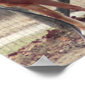 Paardenfoto-Poster Poster (Hoek)