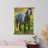 Paardenfoto toevoegen Aanpassen Hangend Wandkleed (Slaapkamer)