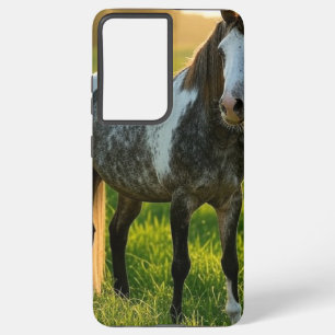Paardenfoto toevoegen Aanpassen Samsung Galaxy Hoesje