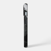 Paardenfoto zwart-wit  iPhone 15 case (Linkerkant)