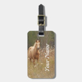 Paardenfotografie Bagagelabel (Voorkant verticaal)