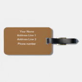 Paardenfotografie Bagagelabel (Achterkant horizontaal)