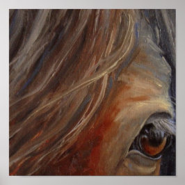 Paardenfoto's met Eye Fine Art Poster