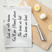 Paardengaloping uit de vuist theedoek (Quarter Fold)