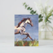 Paardengalopolie Briefkaart (Staand voorkant)